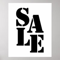 Boutique Sale Sign, Retail Store Signage, Wall
