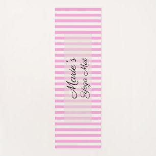 Boutique Stripes (1 Side / More Options) - Yoga Mat