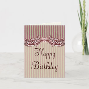 Boutique Stripes ~ Card / Invitations