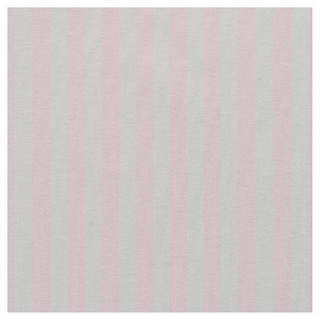 Boutique Stripes - Fabric Pink Grey (Close Up)