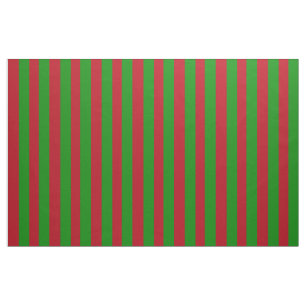 Boutique Stripes - Fabric Red Green