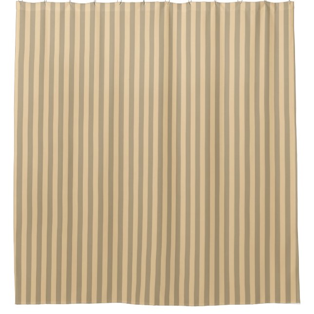 Boutique Stripes UNISEX / Chandeliers - Shower Curtain (Front)