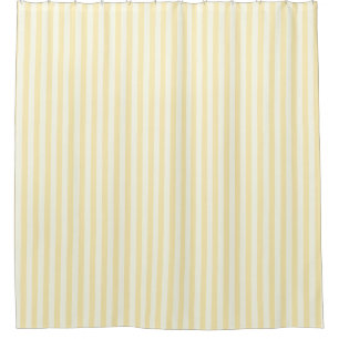 Boutique Stripes Yellow / Chandeliers - Shower Curtain
