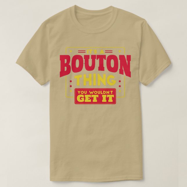 Bouton T-Shirt (Design Front)