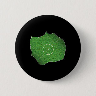 Bouvet Island Soccer Footbyll Court 6 Cm Round Badge