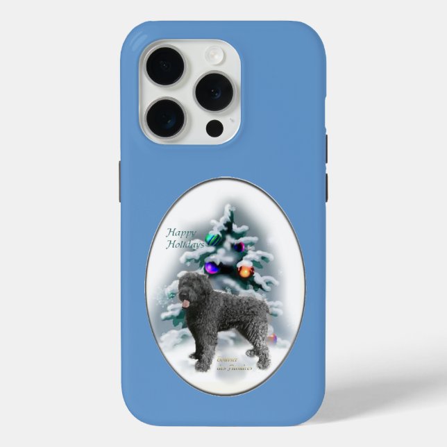 Bouvier des Flandres Christmas Case-Mate iPhone Case (Back)