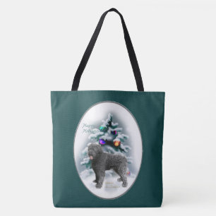 Bouvier des Flandres Christmas Tote Bag