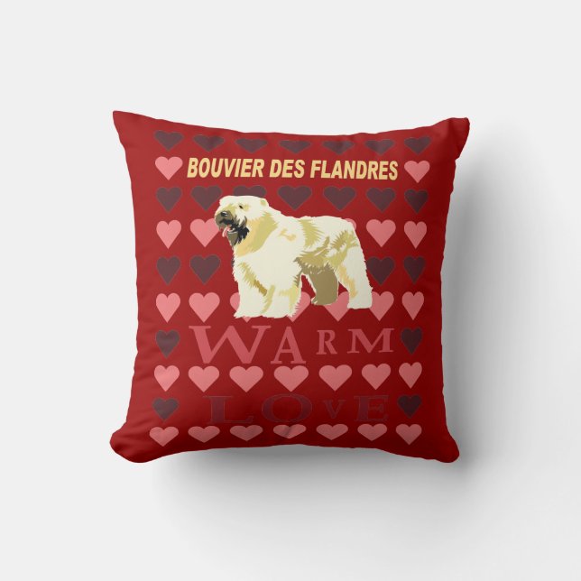 Bouvier Des Flandres Cushion (Front)