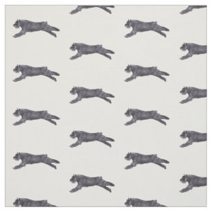 Bouvier des Flandres Dog Art Fabric