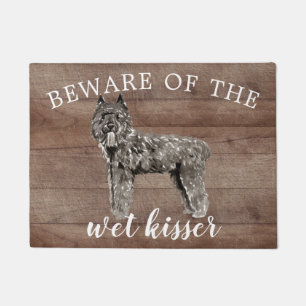 Bouvier des Flandres Dog Personalised Door Mat