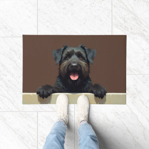 Bouvier des Flandres Doormat Art