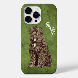 Bouvier des Flandres Grunge iPhone 14 Pro Max Case