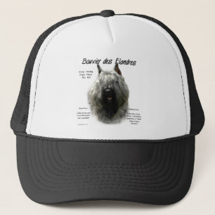 Bouvier des Flandres History Design Trucker Hat