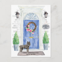 Bouvier des Flandres Moving Announcement
