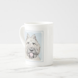 Bouvier des Flandres Painting - Original Dog Art Bone China Mug