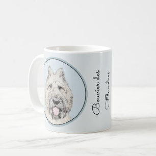 Bouvier des Flandres Painting - Original Dog Art Coffee Mug