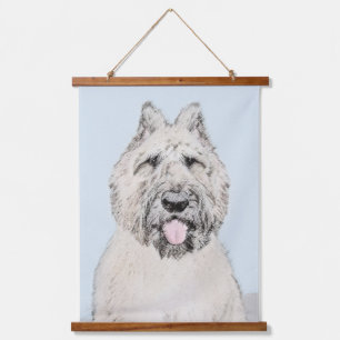 Bouvier des Flandres Painting - Original Dog Art Hanging Tapestry