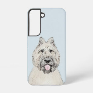 Bouvier des Flandres Painting - Original Dog Art Samsung Galaxy Case