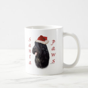 Bouvier des Flandres Santa Paws Coffee Mug