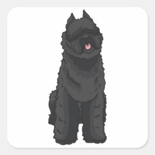 Bouvier des Flandres Square Sticker