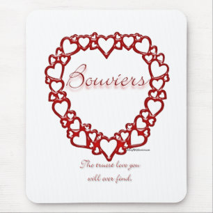 Bouvier des Flandres True Love Mouse Mat