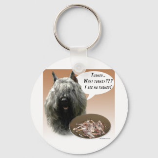 Bouvier des Flandres Turkey Key Ring