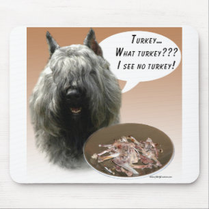Bouvier des Flandres Turkey Mouse Mat