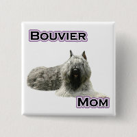 Bouvier Mum 4 - Button
