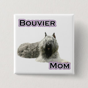 Bouvier Mum 4 - Button