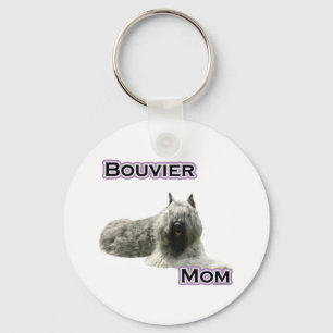Bouvier Mum 4 - Keychain