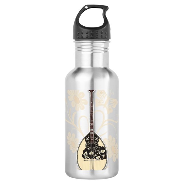 Bouzouki 710 Ml Water Bottle (Front)