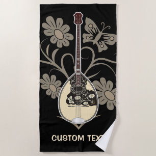 Bouzouki Beach Towel