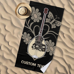 Bouzouki Beach Towel