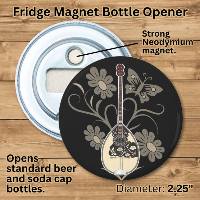 Bouzouki Bottle Opener (Creator Uploaded)
