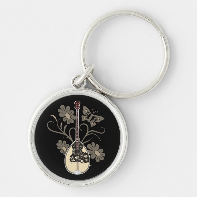 Bouzouki Key Ring (Front)