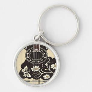 Bouzouki Key Ring