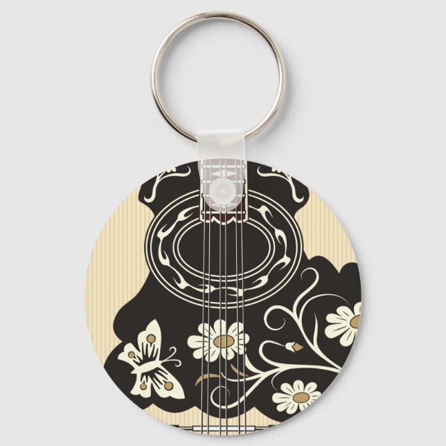 Bouzouki Keychain (Front)