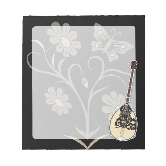 Bouzouki Notepad (Front)