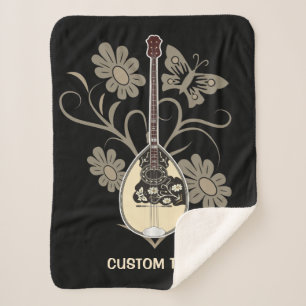 Bouzouki Sherpa Blanket