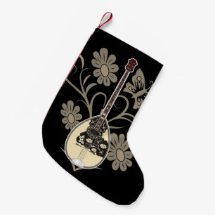 Bouzouki Small Christmas Stocking