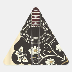 Bouzouki Triangle Sticker