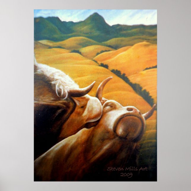 Bovine Bliss Poster (Front)