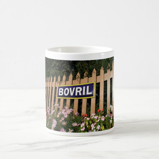Bovril advertising poster coffee mug (Center)