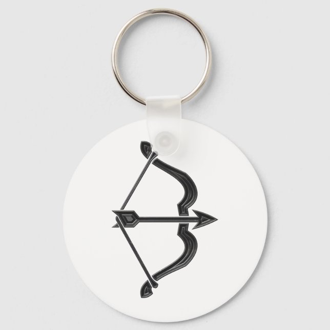 Bow and Arrow Key Ring (Front)