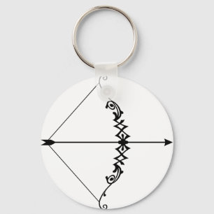 Bow and Arrow Key Ring