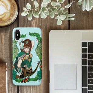 Bow and Arrow Woodland Elf iPhone X Case