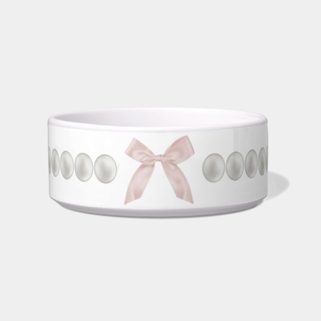 Bow and Pearls Bowl (Front)