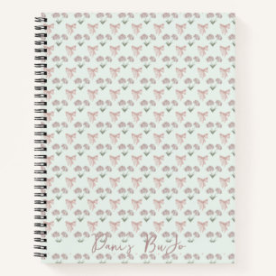 Bow and Rose Coquette Bullet Journal