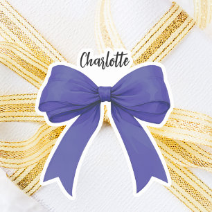 Bow blue name script