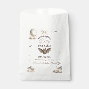 Bow Celestial We're Going Batty for Baby Shower Favour Bags